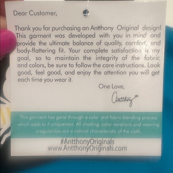 Antthony Designs Printed Mesh Bishop-Sleeve Patio Dress
Size 1X NWT - Picture 11 of 11